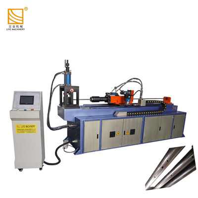 CK60CNC-1 হাইড্রোলিক পাইপ Punching মেশিন একক মাথা বাসবার গর্ত Punching মেশিন
