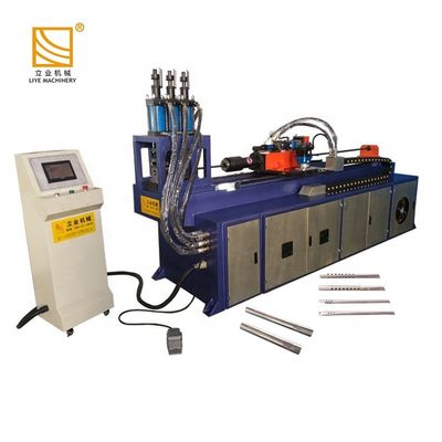 স্বয়ংক্রিয় পাইপ গর্ত Punching মেশিন CK60CNC-3 উচ্চ নির্ভুলতা CNC Punching