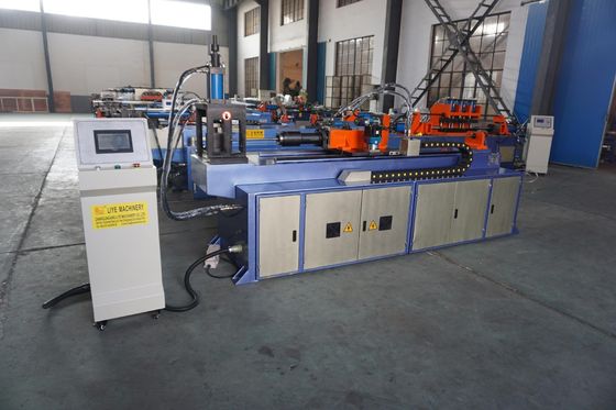 স্বয়ংক্রিয় পাইপ গর্ত Punching মেশিন CK60CNC-3 উচ্চ নির্ভুলতা CNC Punching