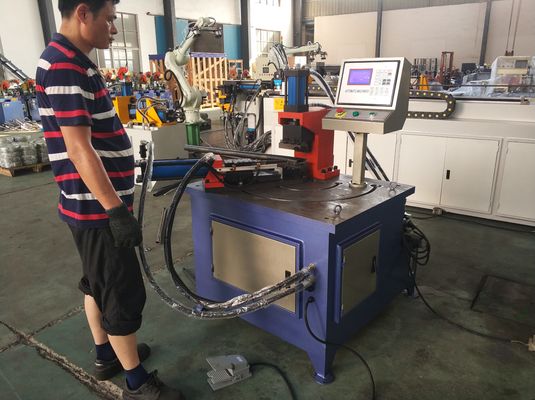 CH80 7.5kw পাইপ নোচিং মেশিন একক মাথা যথার্থ Punching মেশিন