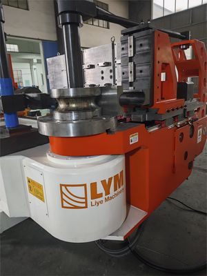 DW130CNC10A3S-T স্বয়ংক্রিয় সিএনসি পাইপ টিউব নমন মেশিন 5.5 ইঞ্চি পাইপ বেন্ডার 10 টি অক্ষ ধাক্কা বাঁক সঙ্গে